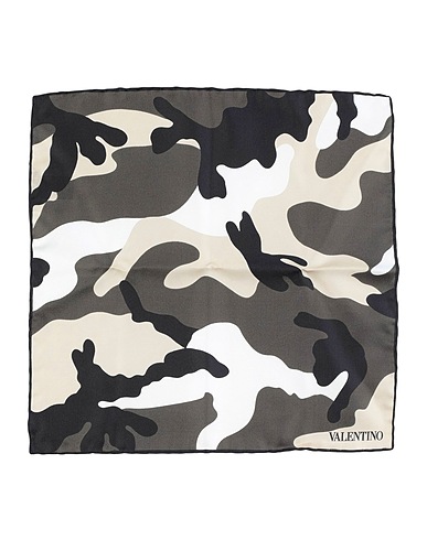 VALENTINO GARAVANI Scarves and foulards Military green 100% Silk