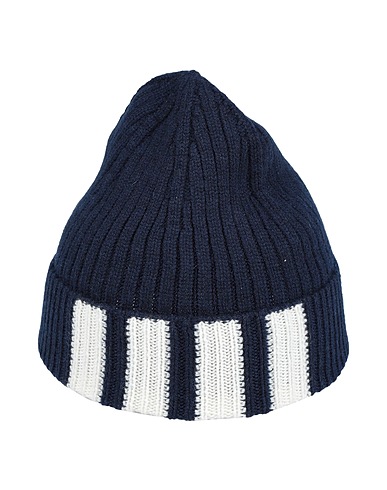 THOM BROWNE Hat Midnight blue 100% Cashmere