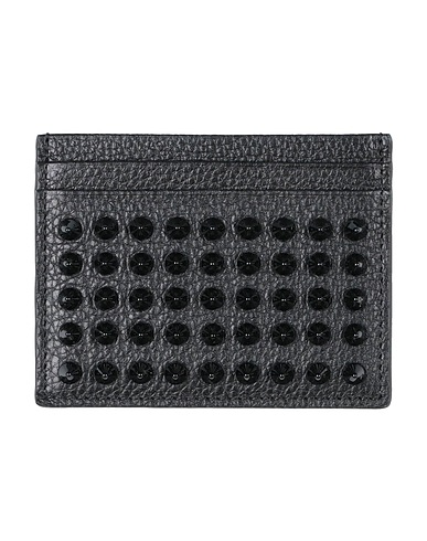 CHRISTIAN LOUBOUTIN Document holder Black Calfskin