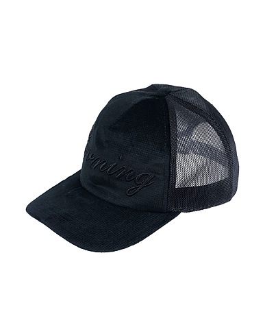 DSQUARED2 Hat Black 50% Polyester, 32% Virgin Wool, 18% Silk