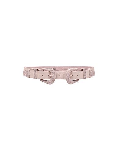 B-LOW THE BELT Regular belt Light pink Soft Leather