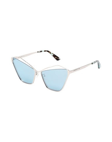 McQ Alexander McQueen Sunglasses MQ0158S-005
 Silver Metal