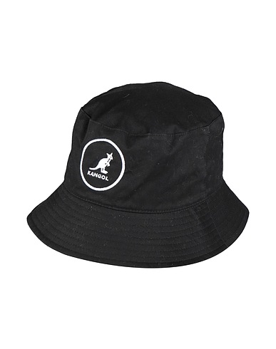 KANGOL Καπέλο Μαύρο 100% Βαμβάκι