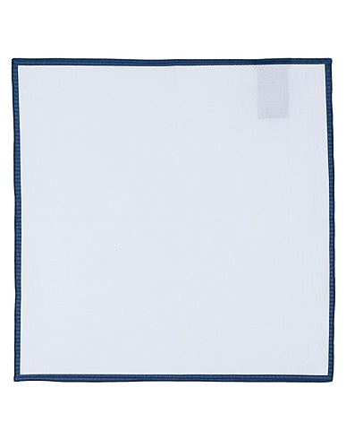 ZEGNA Scarves and foulards Blue 100% Cotton