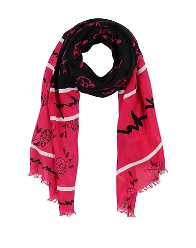 ARMANI EXCHANGE Scarves and foulards Fuchsia 100% Viscose