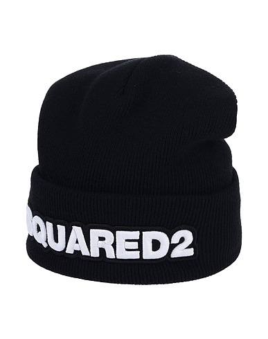 DSQUARED2 Hat Black 100% Wool