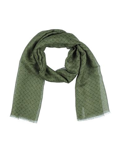 TRUSSARDI Sciarpe e foulard Verde 50% Modal, 42% Lino, 8% Seta