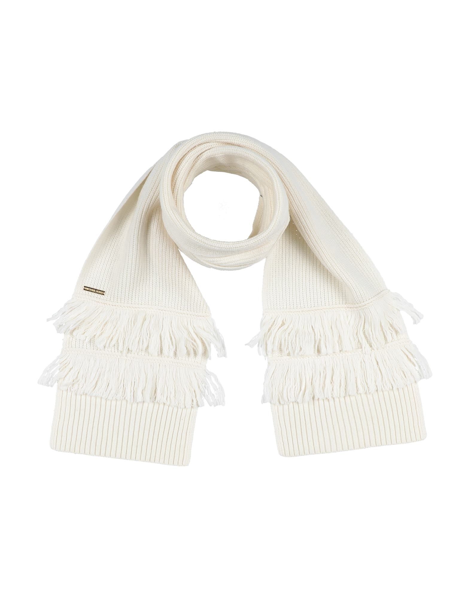 michael kors white scarf