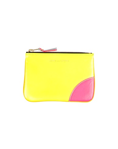 COMME des GARÇONS Wallet Yellow Soft Leather
