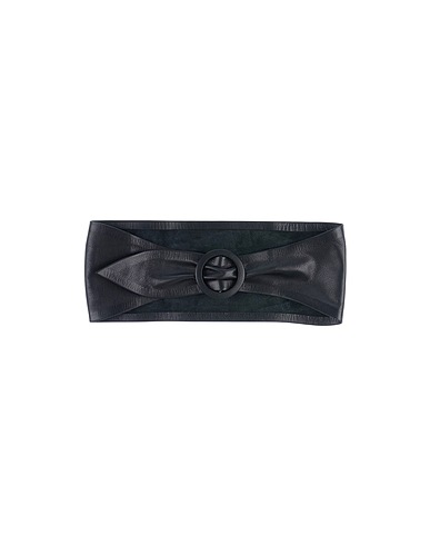 IRO High-waist belt Black Leather