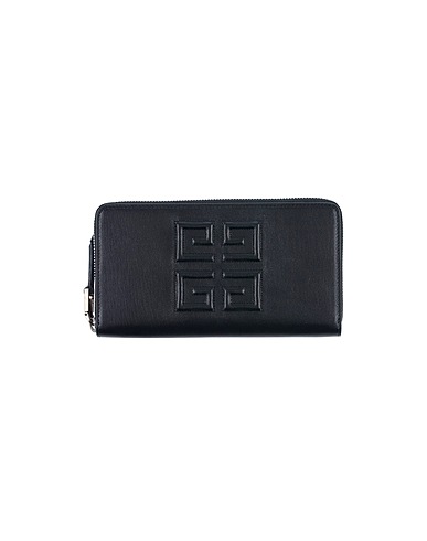 GIVENCHY Wallet Black 100% Lambskin
