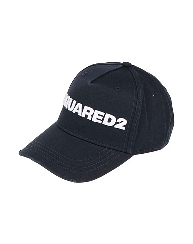 DSQUARED2 Hat Midnight blue 100% Cotton