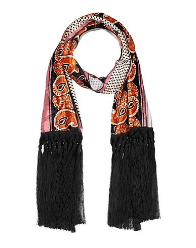 FORTE_FORTE Écharpes et foulards Noir 80% Viscose, 20% Polyamide