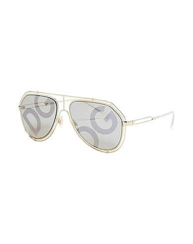 DOLCE&GABBANA Sunglasses DG2176 
 Platinum 100% Metal