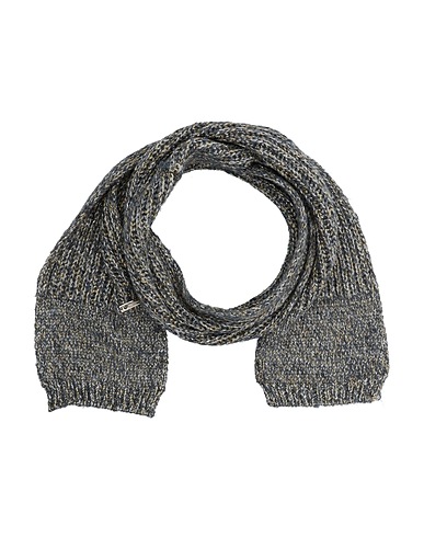 TWINSET Schals und Foulards Grau 49% Polyester, 18% Metall, 16% Acryl, 10% Polyamid, 7% Wolle