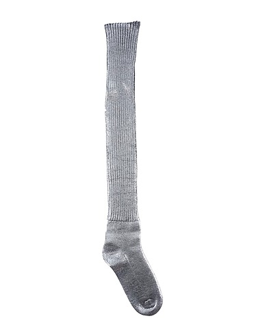 MM6 MAISON MARGIELA Socks & tights Silver 47% Wool, 47% Acrylic, 4% Polyamide, 2% Elastane