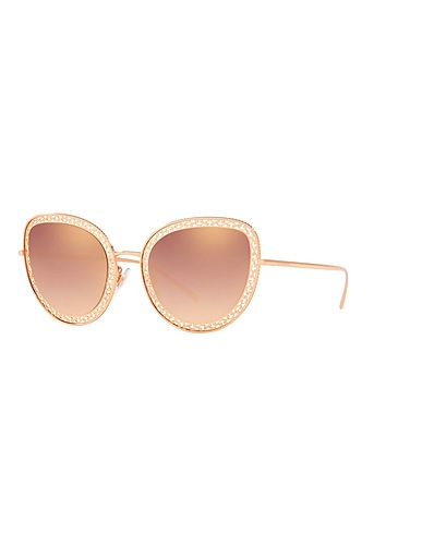 DOLCE&GABBANA Sunglasses DG2226 
 Copper Metal