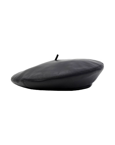 8 by YOOX Hat Black 100% Leather