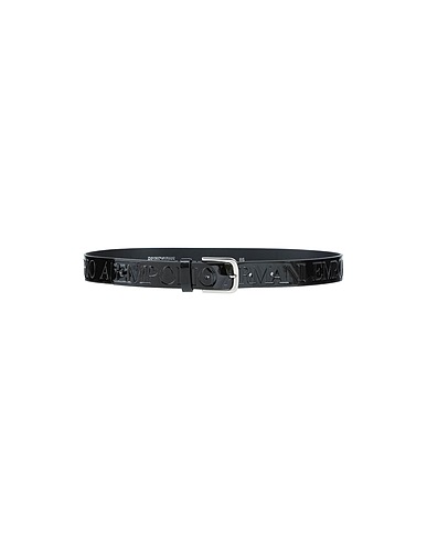 EMPORIO ARMANI Belts Black Polyester, Polyurethane