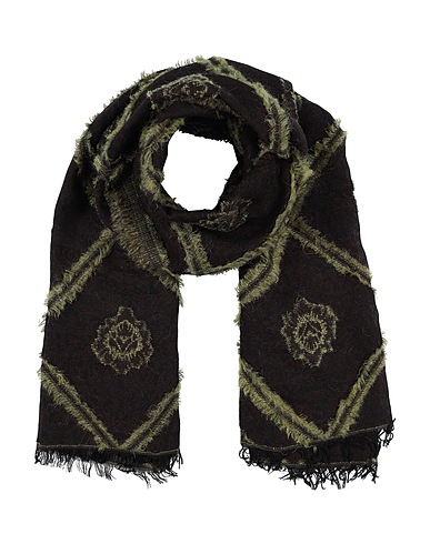 LOVAT & GREEN Sciarpe e foulard Testa di moro 40% Lana mohair, 36% Modal, 24% Lana