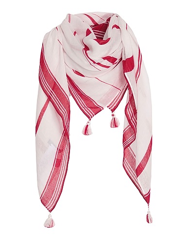 ARMANI EXCHANGE Scarves and foulards Garnet 70% Lyocell, 30% Linen