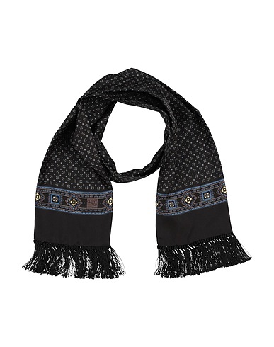 DOLCE&GABBANA Scarves and foulards Dark brown 100% Silk