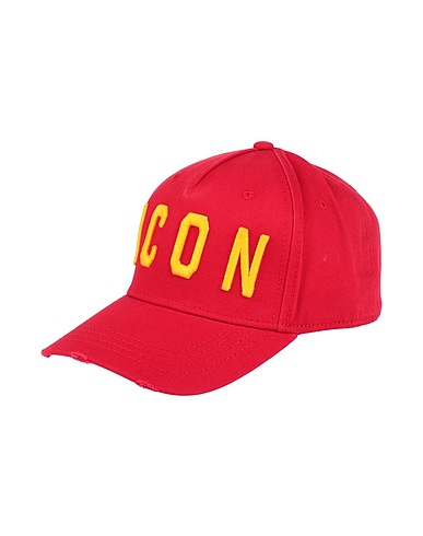 DSQUARED2 Cappello ICON Bordeaux 100% Cotone