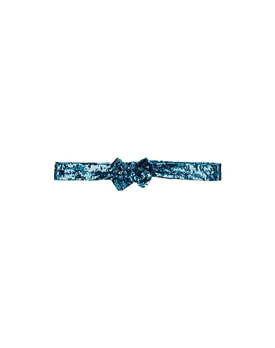THE ATTICO Cintura Alta Blu 100% Viscosa, PVC - Polivinilcloruro