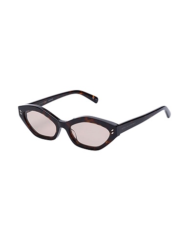 STELLA McCARTNEY Sunglasses SC0204S 002 Dark brown Bio acetate