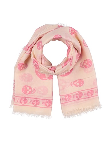 Alexander Mcqueen Scarves In Ivory