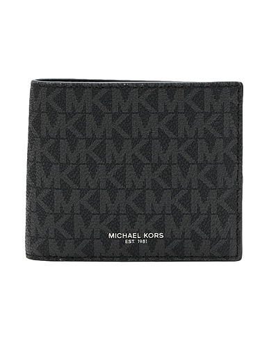 MICHAEL KORS MENS Portafoglio BILLFOLD
 Nero 69% PVC - Polivinilcloruro, 17% Poliestere, 13% Cotone, 1% Poliuretano
