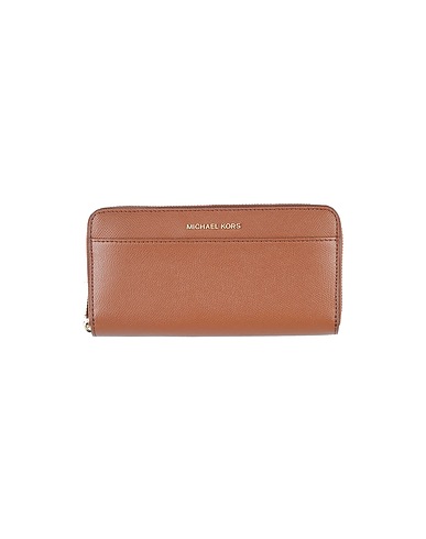 MICHAEL MICHAEL KORS Wallet POCKET ZA CONTINENTAL
 Tan 100% Bovine leather