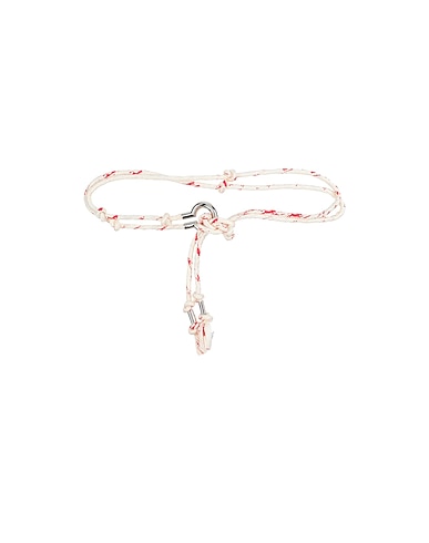 CHLOÉ Belts Ivory Textile fibres, Metal