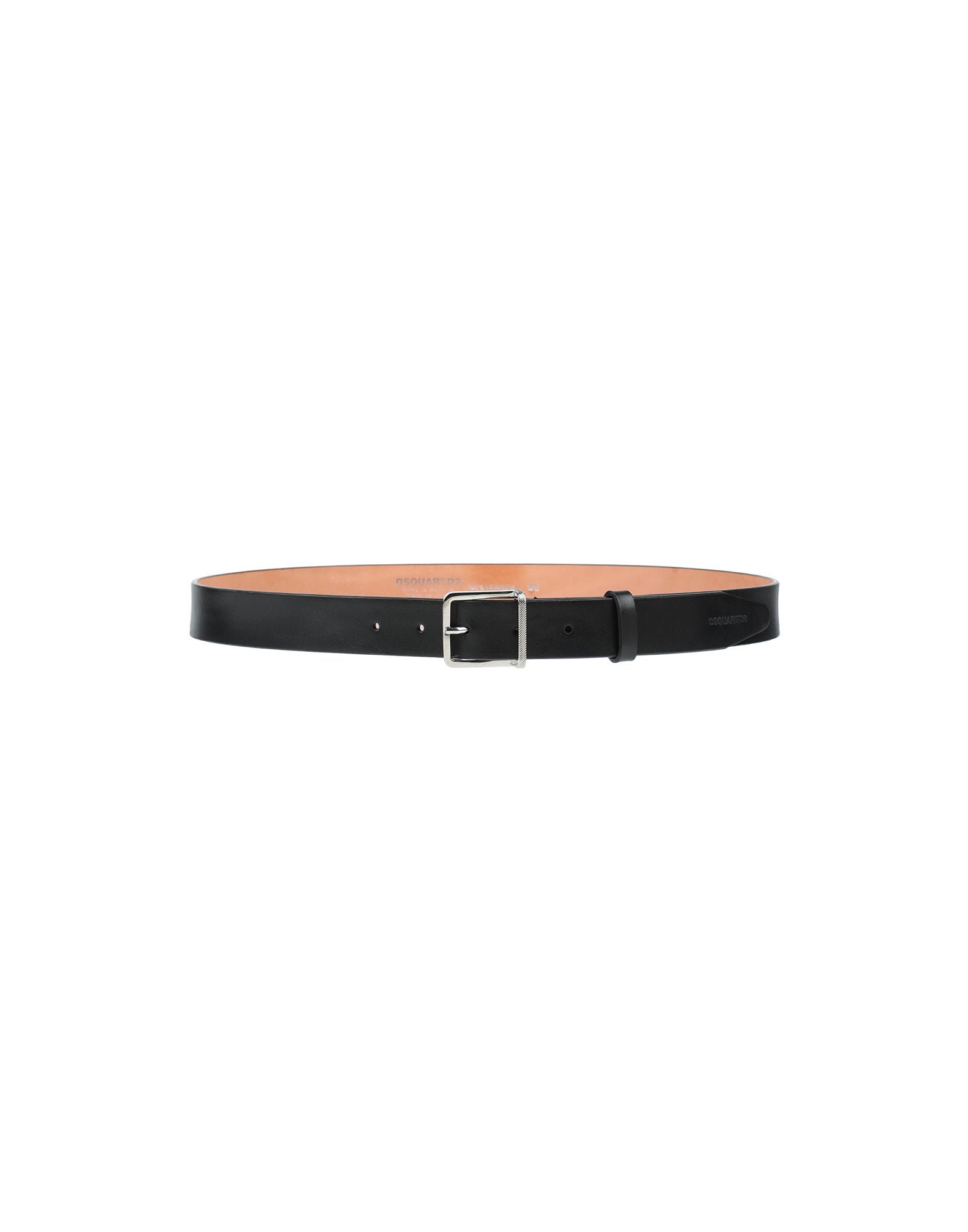 Dsquared2 Leather Belt In Black