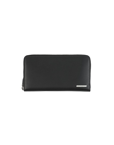 TOD'S Document holder Charcoal Soft Leather