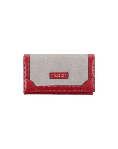 The Bridge Wallet In Brick Red