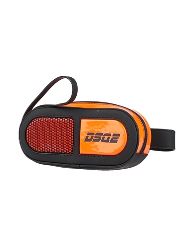 DSQUARED2 Sacs bananes Orange Cuir de veau, Fibres textiles