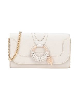SEE BY CHLOÉ HANA SBC ハンドバッグ アイボリー レディース