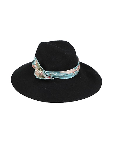 ELISABETTA FRANCHI Hat Black 100% Wool