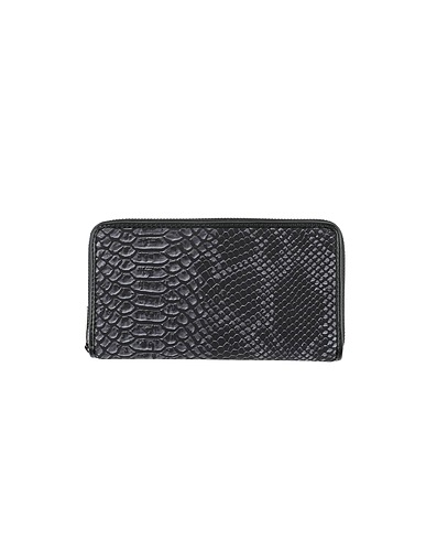 SAVE MY BAG Wallet Black 50% Polyurethane, 50% Polyester