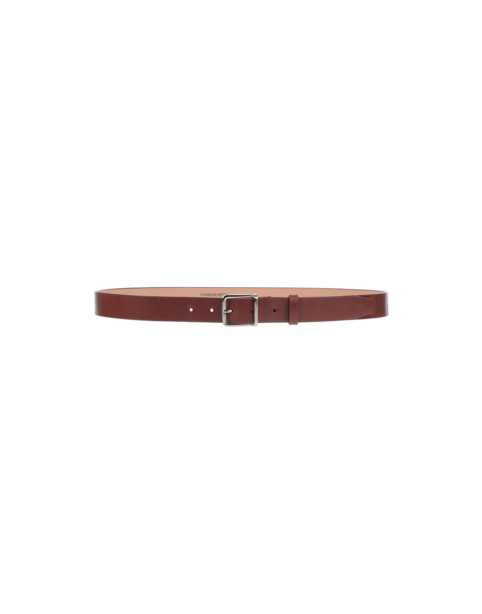 Dsquared2 Leather Belt In Cocoa