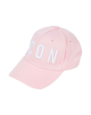 DSQUARED2 Hat X IBRAHIMOVIC ICON Light pink 100% Cotton