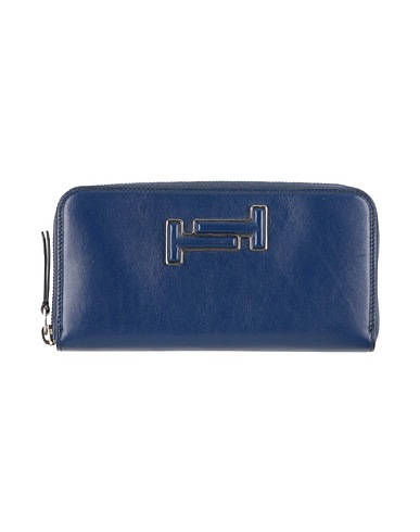 TOD'S Wallet Blue Soft Leather