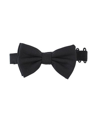 DOLCE&GABBANA Ties and bow ties Black 65% Virgin Wool, 35% Silk