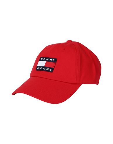 red tommy hat