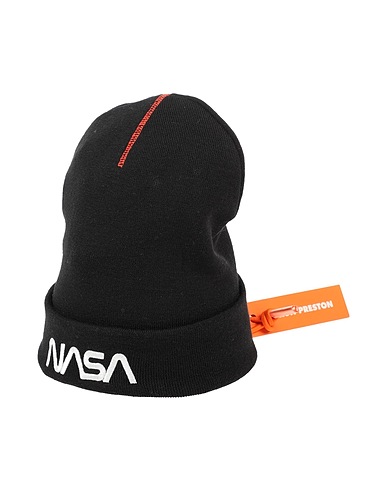 HERON PRESTON Hat Black 50% Wool, 50% Acrylic, Polyester