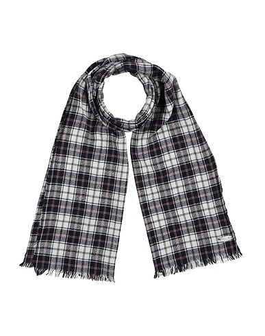DSQUARED2 Scarves and foulards Navy blue 100% Wool