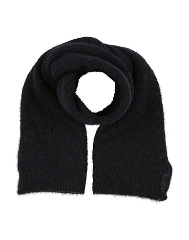 ALPHA STUDIO Scarves and foulards Midnight blue 68% Alpaca wool, 16% Polyamide, 12% Wool, 4% Polyester