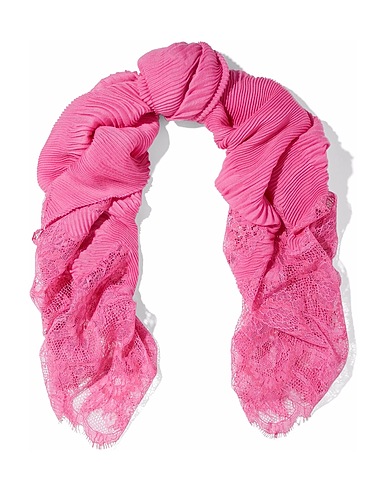 VALENTINO GARAVANI Scarves and foulards Pink 100% Cashmere, Cotton, Wool, Viscose, Polyamide