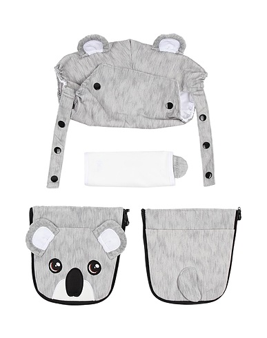 DOLCE&GABBANA Accessorio viaggio per bambino Grigio 95% Cotone, 5% Elastan